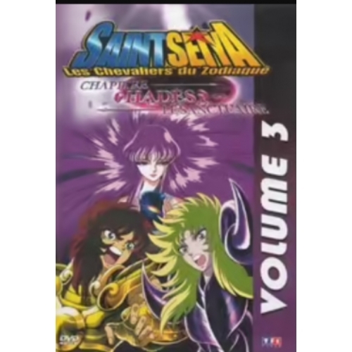 Saint Seiya-Les Chevaliers du Zodiaque-Chapitre Hadès, Le Sanctuaire-Volume 3 DVD