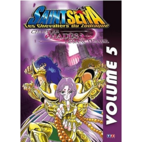 Saint Seiya-Les Chevaliers du Zodiaque-Chapitre Hadès, Le Sanctuaire-Volume 5 DVD