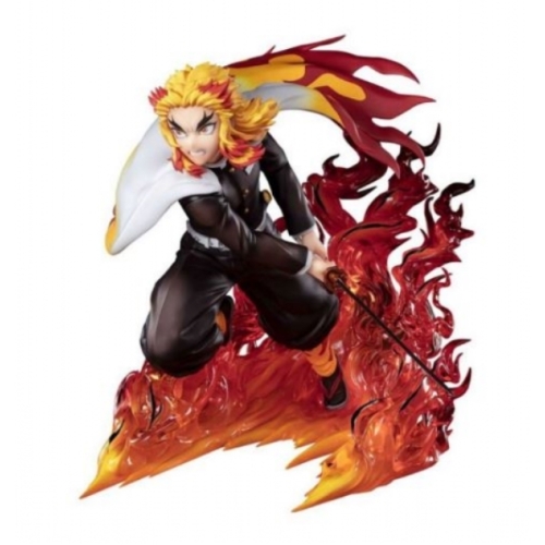 Figurine Demon Slayer Kimetsu No Yaiba - Kyojuro Rengoku Flame Hashira 15cm 