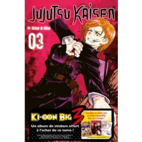 Jujutsu Kaisen T03  - OP Big Three MANGA
