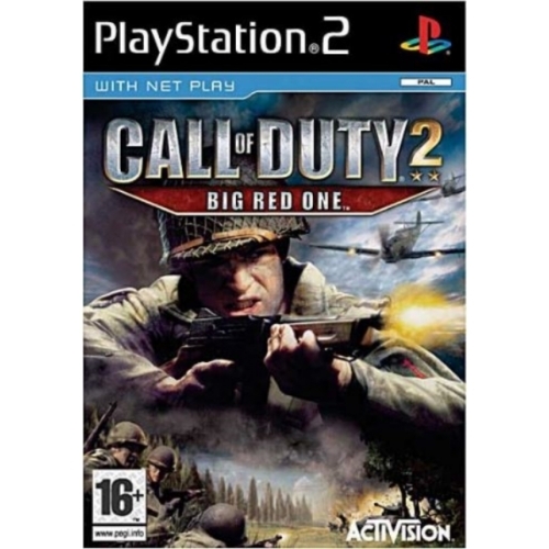CALL OF DUTY 2 BIG RED ONE PS2 AVEC NOTICE 