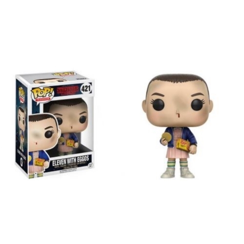 Figurine - Pop! - Stranger Things - Eleven with Eggos - N°421 -Funko