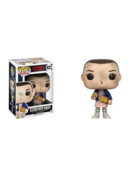 Figurine - Pop! - Stranger Things - Eleven with Eggos - N°421 -Funko