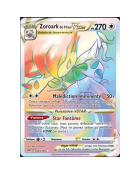 ZOROARK DE HISUI VSTAR 270PV 203/196