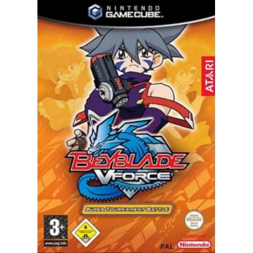 Beyblade VForce - Super Tournament Battle game cube avec notice 