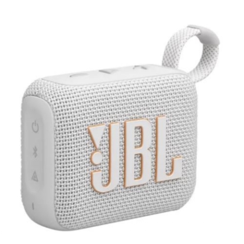 ENCEINTE BLUETOOTH JBL GO 4 BLANCHE  AUTONOMIE:7H 4.2WATTS