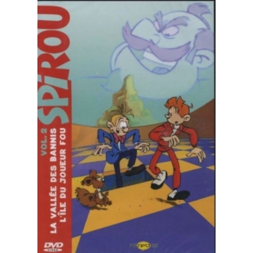 Spirou Vol 2 épisodes La Vallée Des Bannis et L 'ile Du Joueur Fou DVD