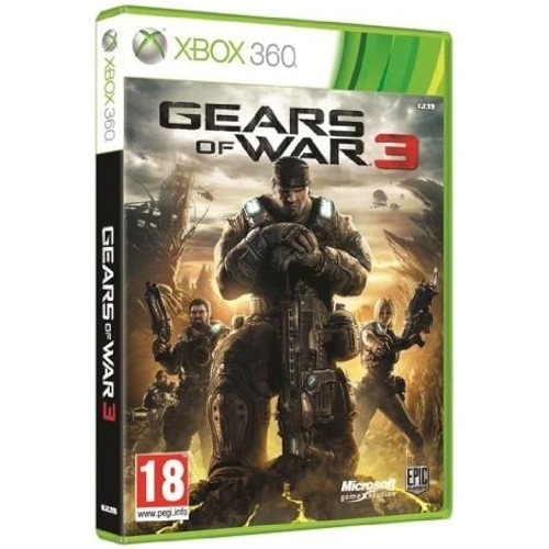 GEARS OF WAR 3 SANS NOTICE XBOX 360