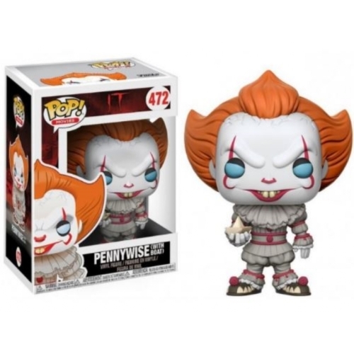 Funko Pop Movies - IT - Pennywise With Boat 472