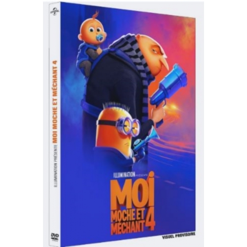 Moi, Moche et Méchant 4 dvd
