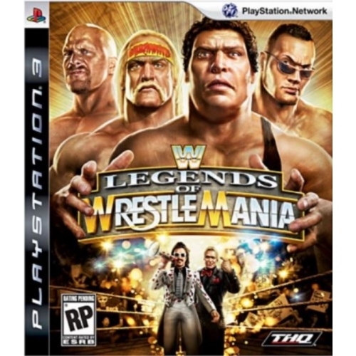 WWE legends of Wrestlemania Avec Notice PS3