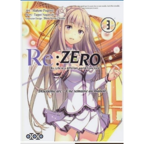 Re : Zero - deuxième arc : une semaine au manoir Tome 3