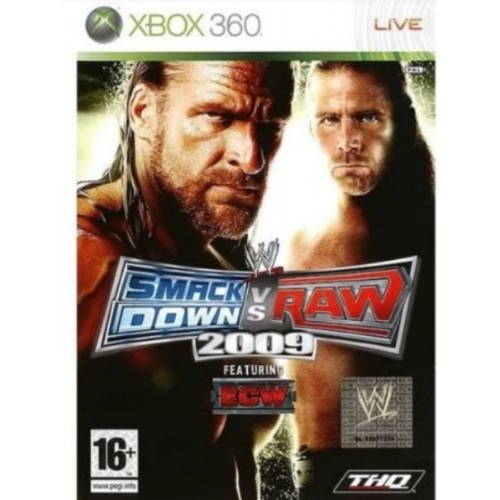 WWE Smackdown vs Raw 2009 SANS NOTICE XBOX360