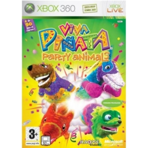 VIVA PINATA  PARTY ANIMAL AVEC NOTICE XBOX360