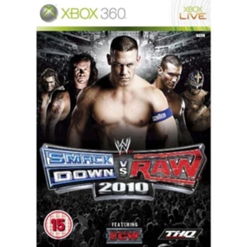 WWE Smackdown vs Raw 2010 AVEC NOTICE XBOX 360