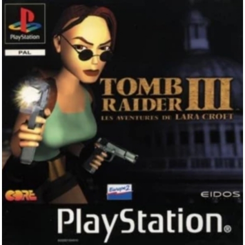 TOMB RAIDER III LES AVENTURES DE LARA CROFT PS1 AVEC NOTICE 