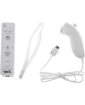 MANETTE WII MOTE NON OFFICIELLE UNDER CONTROL+NUNCHUCK 