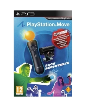 Pack découverte PlayStation Move Manette + Camera PlayStation Eye + Disque Demo Sans Notice