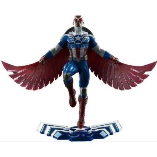 MARVEL GALLERY CAPTAIN AMERICA FIGURINE PVC SAM WILSON 25CM