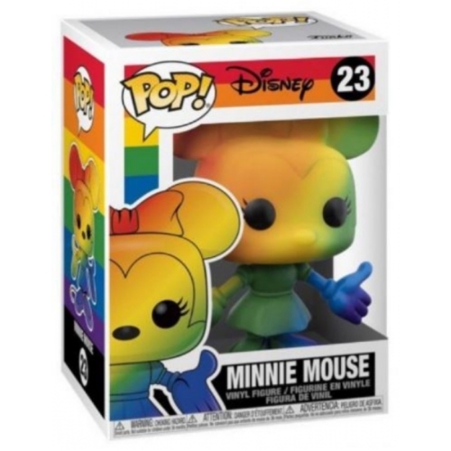 Figurine Funko Pop - It Gets Better Project n°23 - Minnie Mouse - Arc-en-ciel