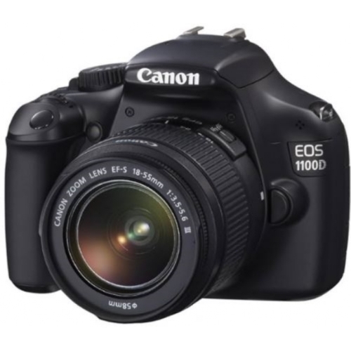 APPAREIL PHOTO NUMERIQUE CANON EOS 1100D 12.2MPX + OBJECTIF:18-55MM+75-300MM