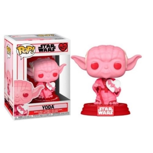 Funko Pop! Star Wars - Valentines-Yoda with Heart N°421