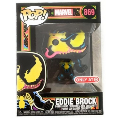 Funko Marvel Target Eddie Brock Venom Lumière noire N°869
