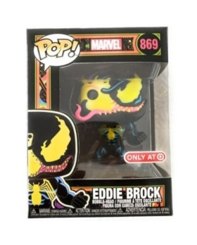Funko Marvel Target Eddie Brock Venom Lumière noire N°869