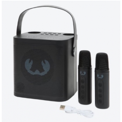 Kit de karaoké Fresh ’n Rebel Avec 2 micros Autonomie:10H 20w
