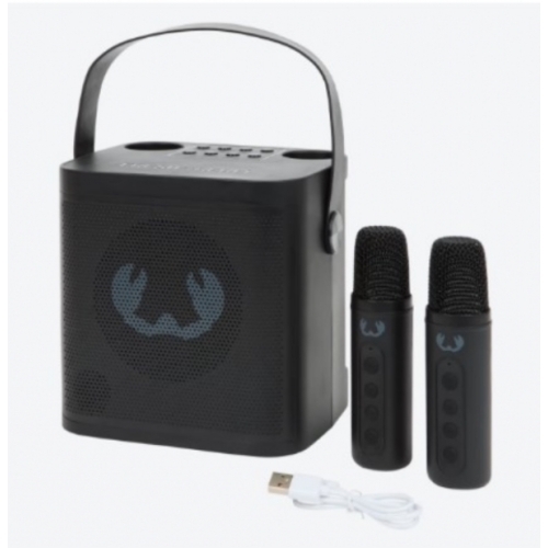 Kit de karaoké Fresh ’n Rebel Avec 2 micros Autonomie:10H 20w