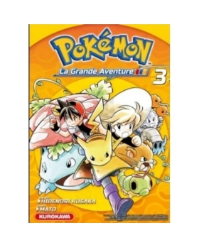 MANGAPokémon la grande aventure Tome 3