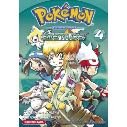 MANGA Pokémon la grande aventure Tome 4