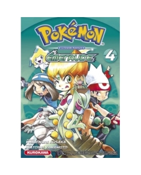 MANGA Pokémon la grande aventure Tome 4