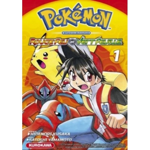 manga Pokémon la grande aventure Tome 1 