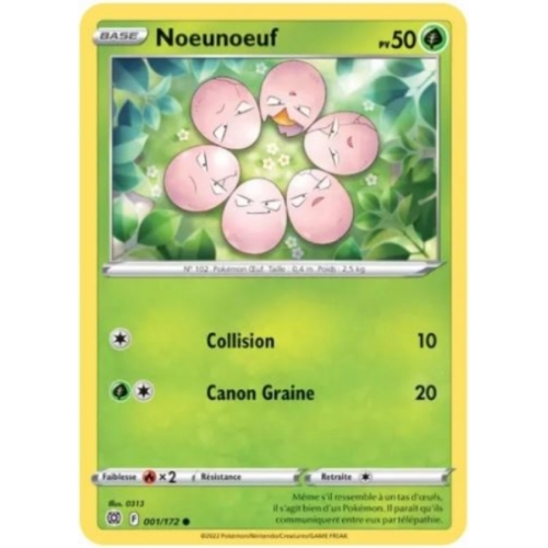 NOEUNOEUF 50PV 001/172