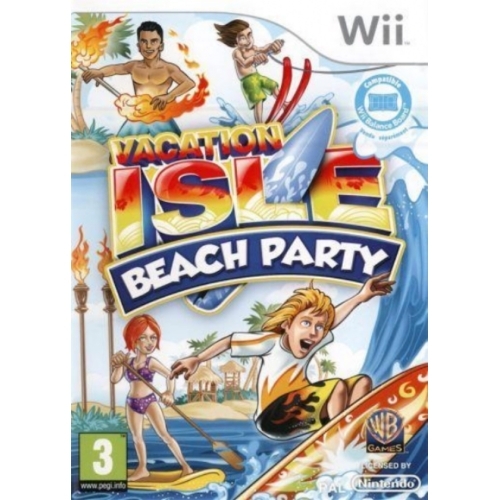 Vacation isle - Beach party wii avec notice 