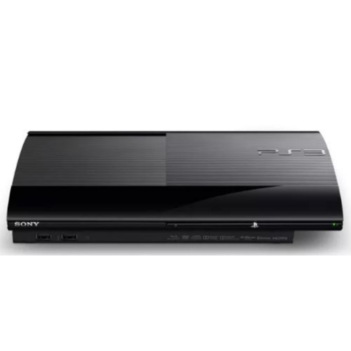 PS3 ULTRA SLIM 500GO MANETTE FILAIRE NON OFFICIELLE