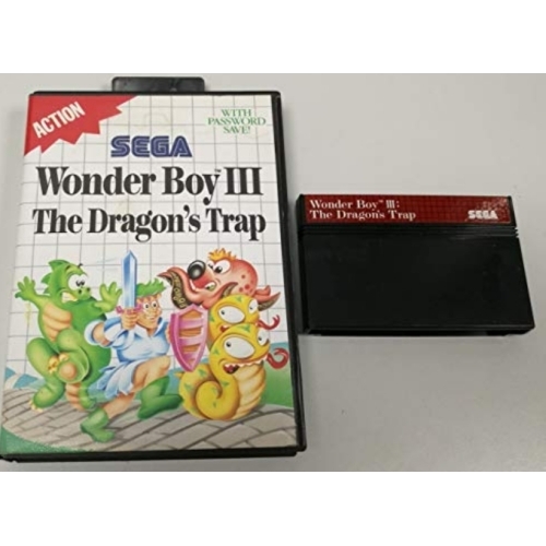 Wonder Boy 3 The dragon's Trap Master System SANS notice 
