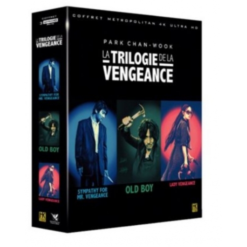 Coffret La trilogie de la vengeance 4K Blu-ray