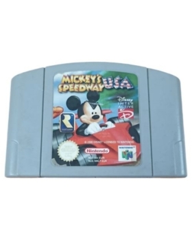 MICKEY SPEEDWAY USA N64 LOOSE 