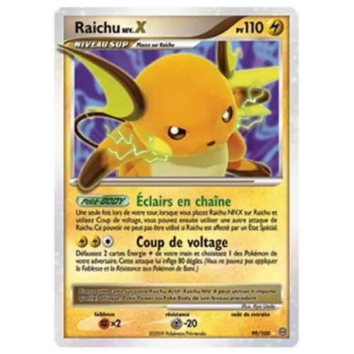 RAICHU NIV X 110PV 99/100