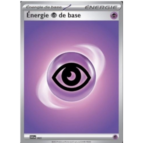 ENERGIE DE BASE 005