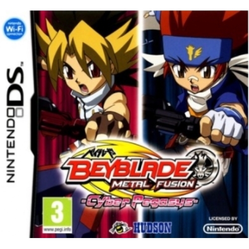 BEYBLADE METAL FUSION DS AVEC NOTICE + TOUPIE