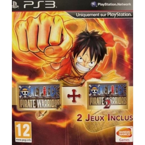 ONE PIECE PIRATES WARRIORS 1+ 2 PS3 AVEC NOTICE