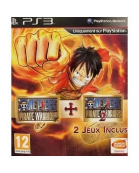 ONE PIECE PIRATES WARRIORS 1+ 2 PS3 AVEC NOTICE
