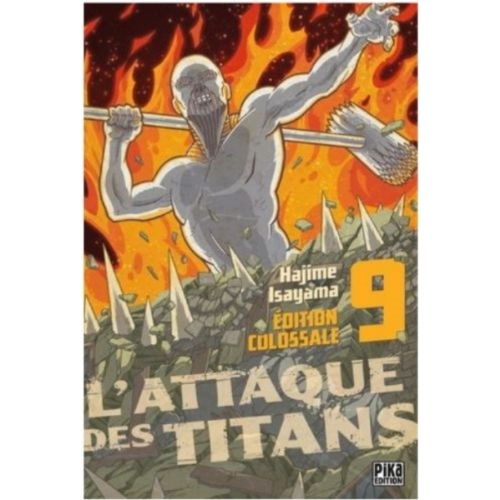 L'Attaque des Titans Edition Colossale T09 manga 