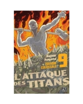 L'Attaque des Titans Edition Colossale T09 manga 