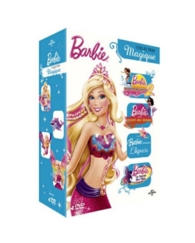 Le secret des sirènes - Le secret des sirènes 2 - Lilipucia - Le secret des Fées - Coffret dvd barbi