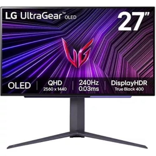 Ecran PC Gamer LG UltraGear 27GS95QE-B Plat 27'' OLED 240HZ/0.3MS