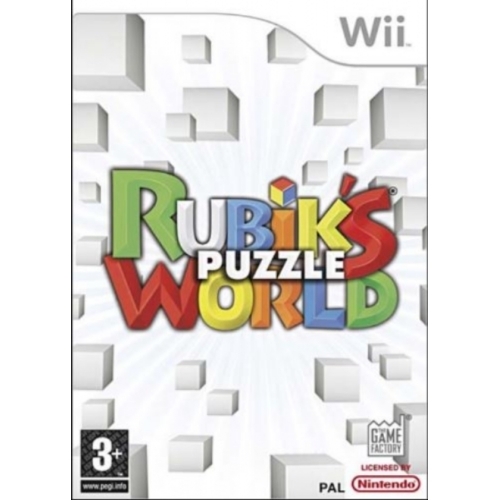 RUBIKS PUZZLE WORLD WII SANS NOTICE 